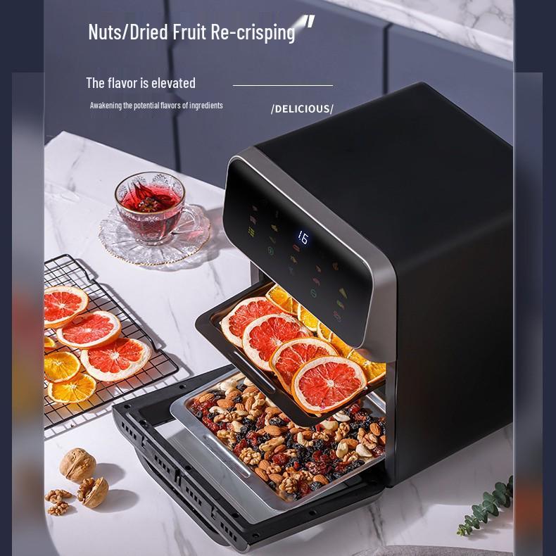 2025 All-in-One Multi-Function Air Fryer Oven - Large Capacity, Visible Design for Home Use