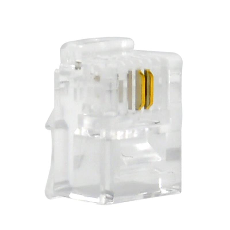 RJ11 2-Core Telephone Plug