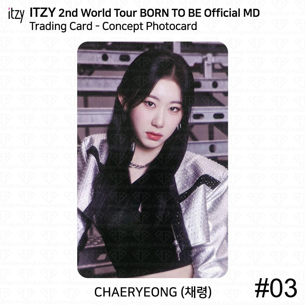 

2-е мировое турне ITZY «Рожденный стать официальным доктором медицины» Фотокарточка Йеджи Рюджин Chaeryeong - Concept #3