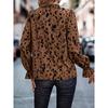 Women's Long Sleeved Shirt New Autumn and Winter Pullover Long Sleeved Semi High Neck Women's Clothing Inner and Outer Shirts