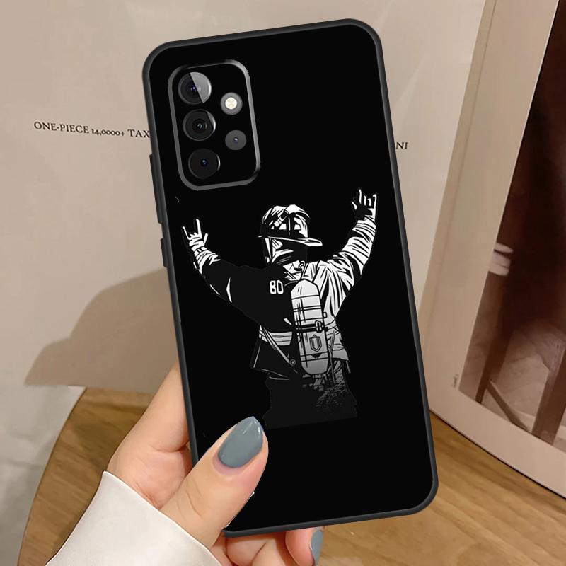 Firefighter Heroes Fireman Funda For Samsung Galaxy A15 A25 A35 A55 A52 A32 A12 A14 A34 A54 A51 A71 A53 A13 A33 Case