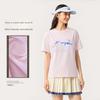 Li-Ning Versatile Comfortable Soft Loose Short Sleeve T-Shirt Women tops Light-Pink AHSW852-2