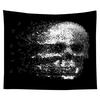 Home Decor Halloween Skull Pumpkin Tapestry Wall Tapestry Hippie Tapestry Dorm Decor Blanket 230x180cm