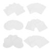 30pcs Felt Sheets DIY Thermal Transfer 6 Shapes Air Freshener Hanging Sheets with String for Car