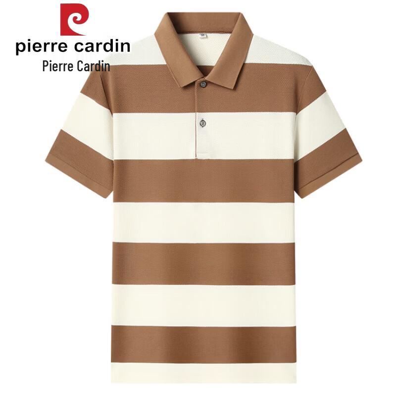 Pierre Cardin Men's Summer Striped Polo Shirt