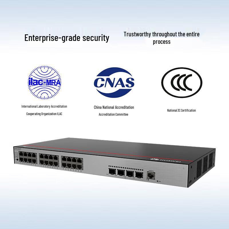 Huawei KunLun S5735S-L24P4S-A2 24-Port Gigabit PoE Switch