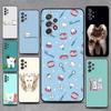 Tooth Teeth Funny Dentist Phone Case For Samsung S25,S24,S21,S22,S23,S30,Ultra,S20,Plus,Fe,Lite,Note,10,9,5G Black Cover