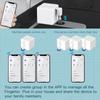 Tuya ZigBee Finger-bot Plus Smart Touch-Taste Schalter Arme Bluetooth Finger Roboter Smart Home Automation Funktioniert mit Alexa Google