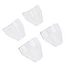 4Pcs Rotary Tool Shield Attachment ABS Transparent Dustproof Electric Grinder Drill Cover 18mm