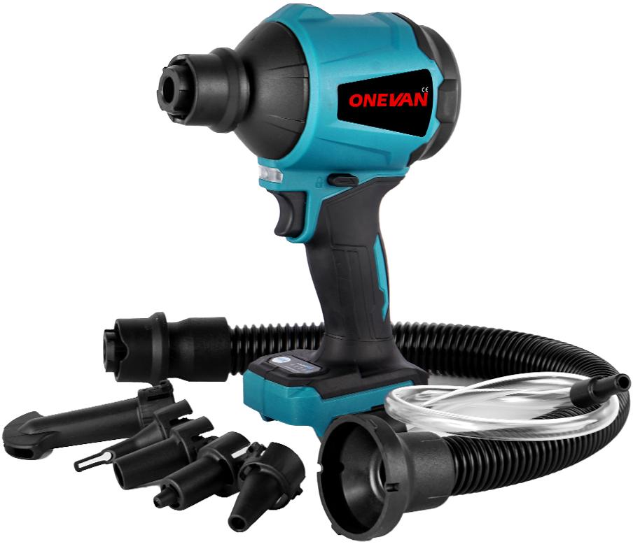 ONEVAN 1000W 40000RPM Wireless Blower Air Blower Cordless Battery Rechargeable Blower Dust Blower For 21V 18V Battery