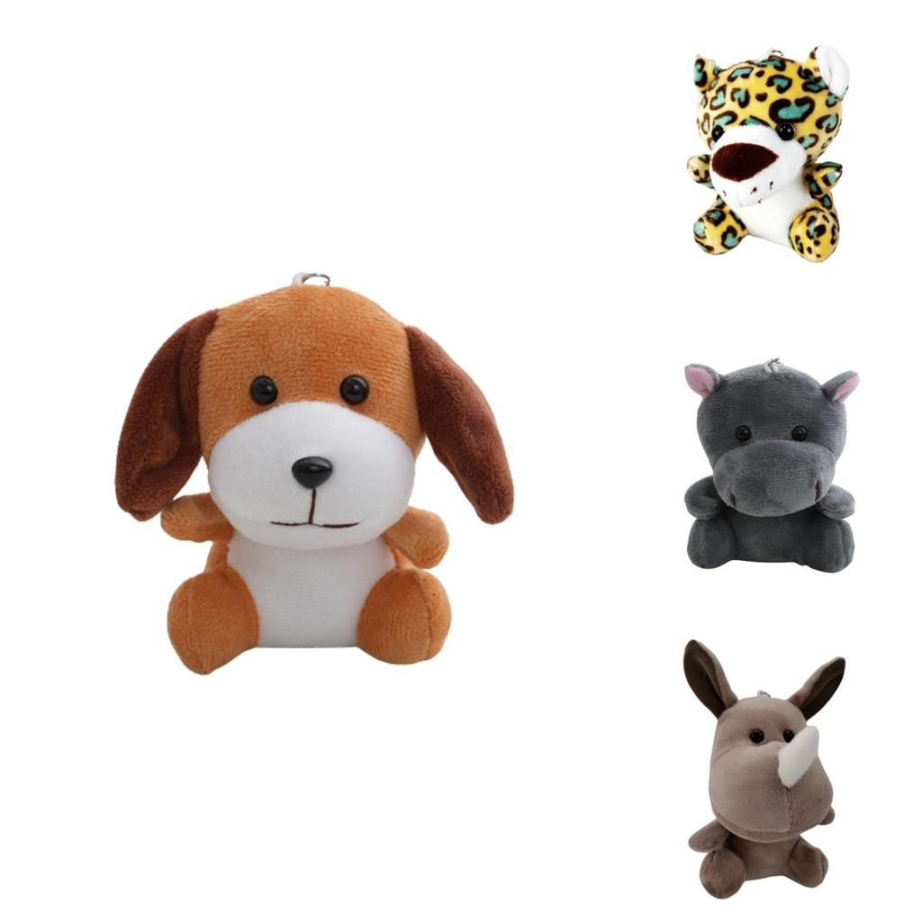 Macchine artigliate per bambole di animali del bosco all'ingrosso, Tigri e leoni di peluche da quattro pollici, Decorazioni e accessori portachiavi in peluche, Cotone PP, Personalizzabile)