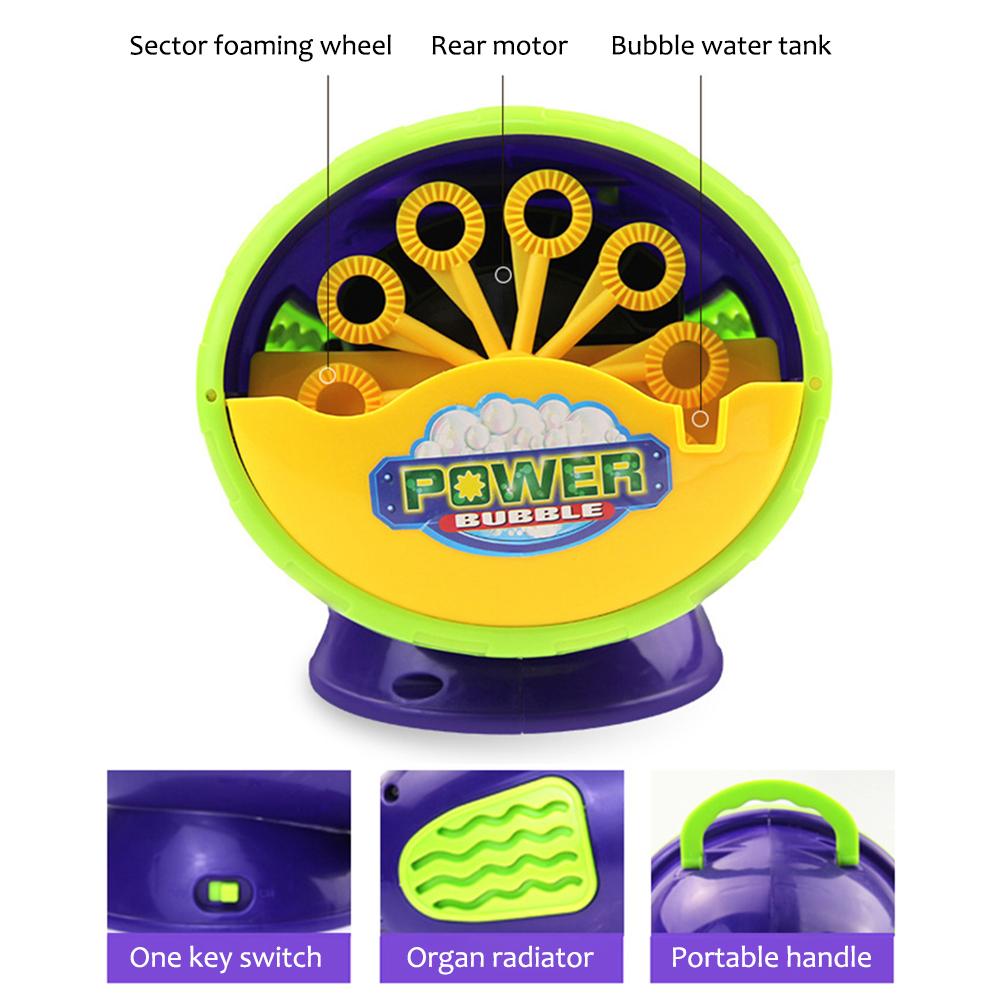 Bubble Machine for KIDS Soap Bubbles Machines with Bubble Liquid for Parties Weddings Outdoor
