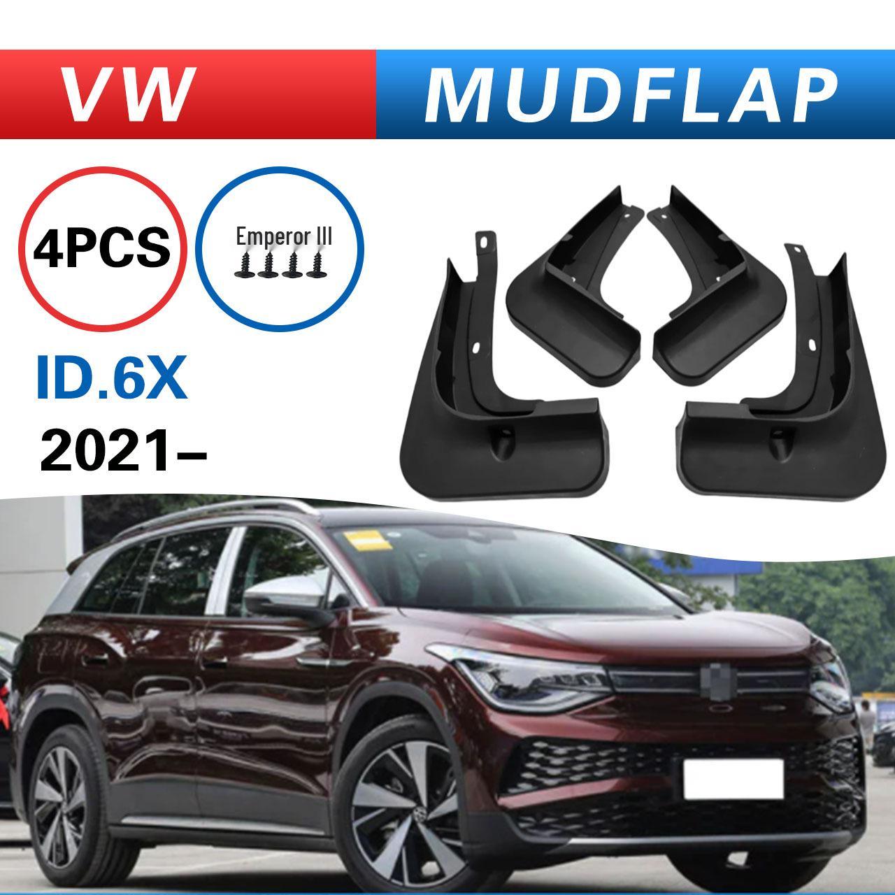 Volkswagen ID.6X 2021 Mudguards: Ideal for International Trade.