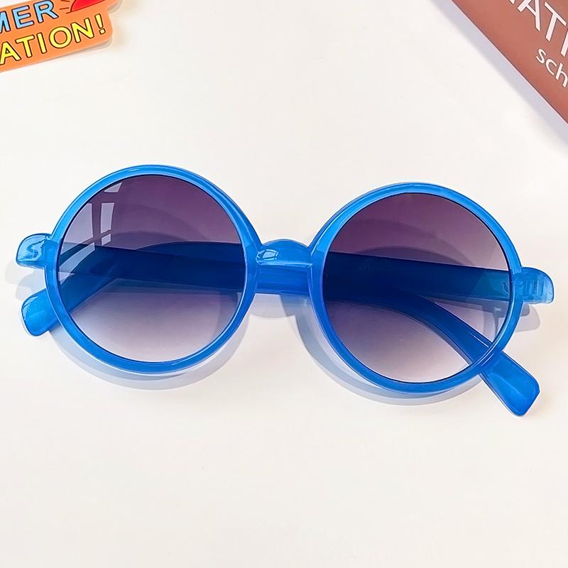 Boy Girl Cute Cartoon Bear Shape Fashion Round Sunglasses Children Vintage Sunglasses UV Protection Classic Kids Eyewear