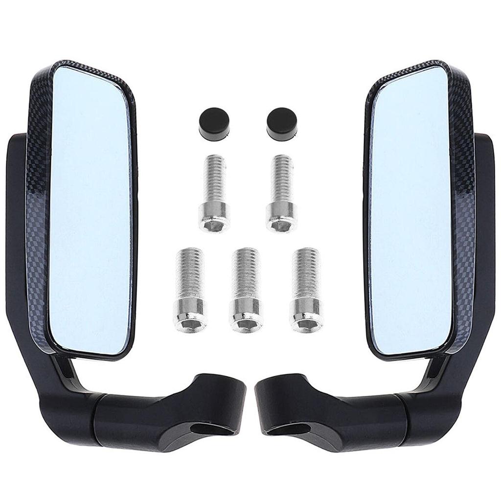 Kuroobaa Motorcycle Square Custom Mirror Positive Screws, Reverse Screws, 0.3 Inches (8 Mm), 0.4