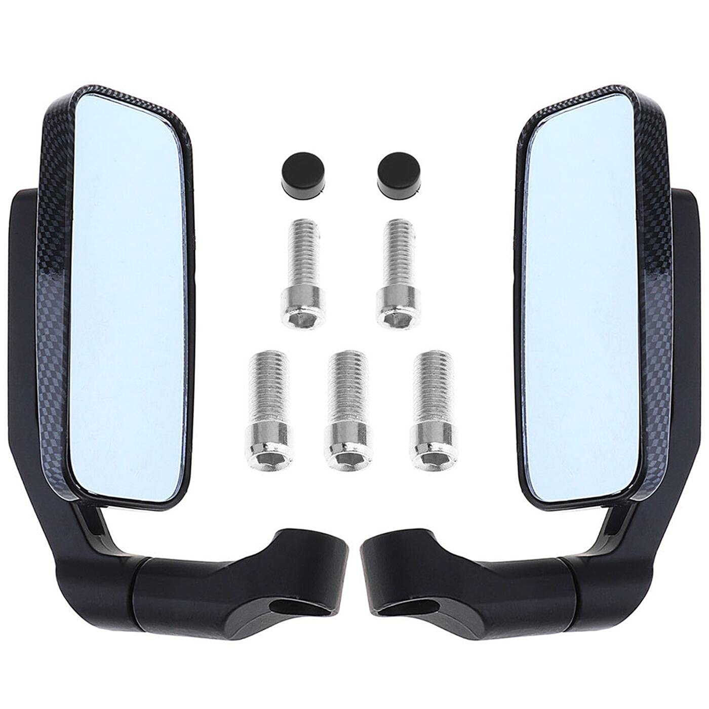 

Kuroobaa Motorcycle Square Custom Mirror Positive Screws, Reverse Screws, 0.3 inches (8 mm), 0.4 Medium