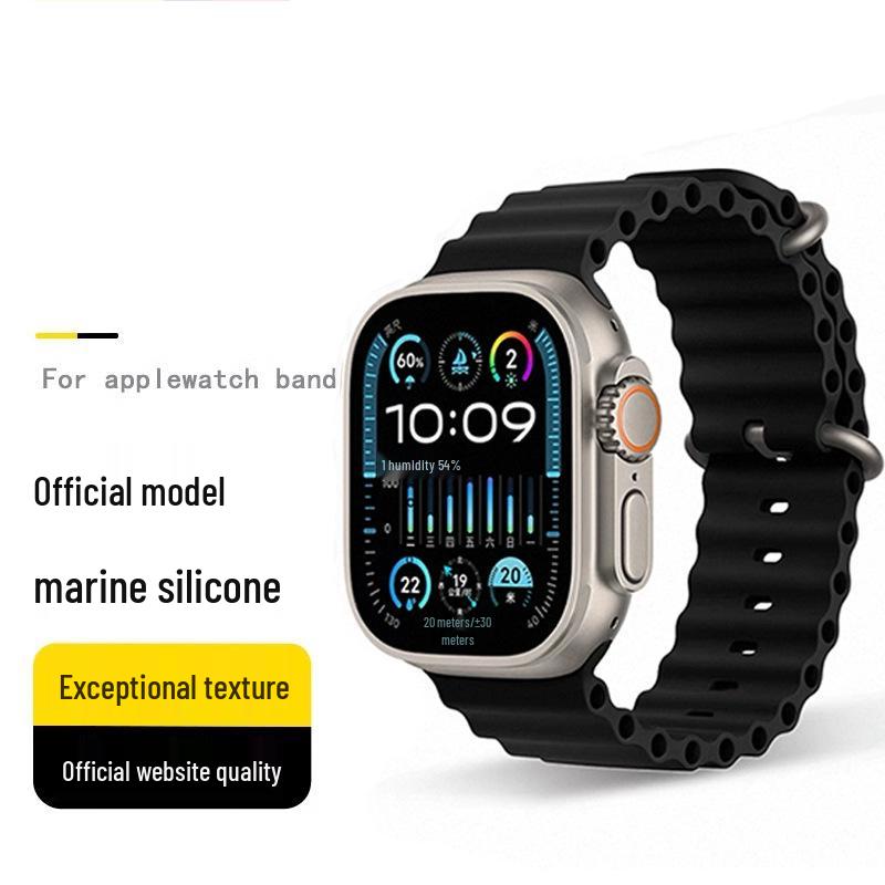 Apple Watch Ocean Silikonový Sportovní Řemínek S9/S10/Ultra