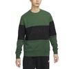 Nike Sweatshirts Men's Green Crew Neck Moderate Other FB7849-323
