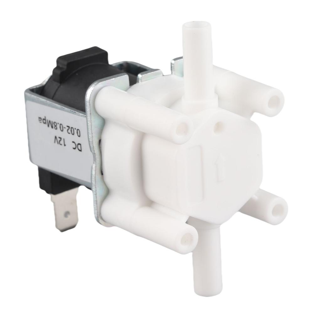 12V NC Normally Closed Quick Action Solenoid Water Valve Water Inlet Valve Electric Water Valve for Pure Water Machines Water Dispenser Washing Machin
