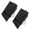 2Pcs 127 X 102mm Paddle Handle Latch Heavy Duty Carbon Steel Flush Mount Tool Box Latch for Truck RV