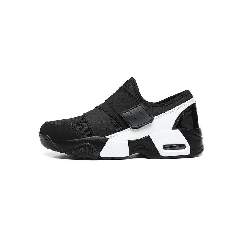 Women's Breathable Mesh Slip On Sneakers Air Cushion Non Slip Casual Sports Shoes