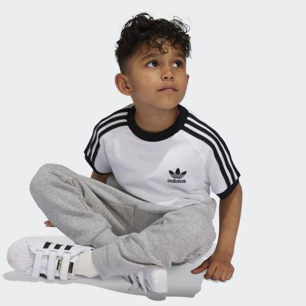 Adidas Kids Adidas Kids 3 Stripe Tee