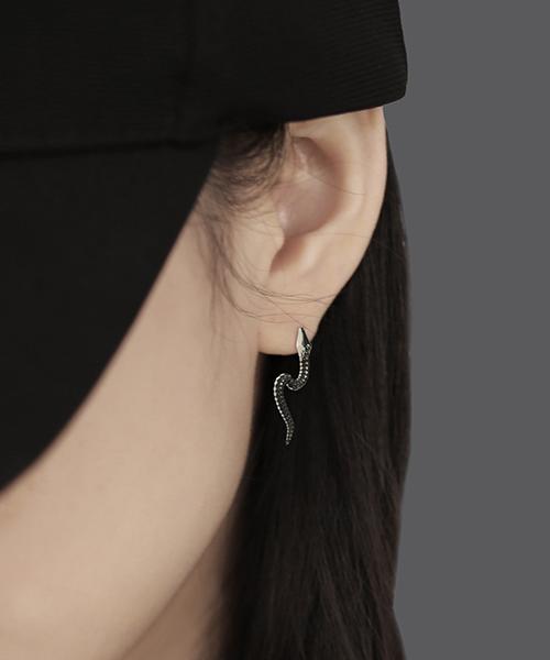Sekhmet Geb Oil Painting Snake Earrings