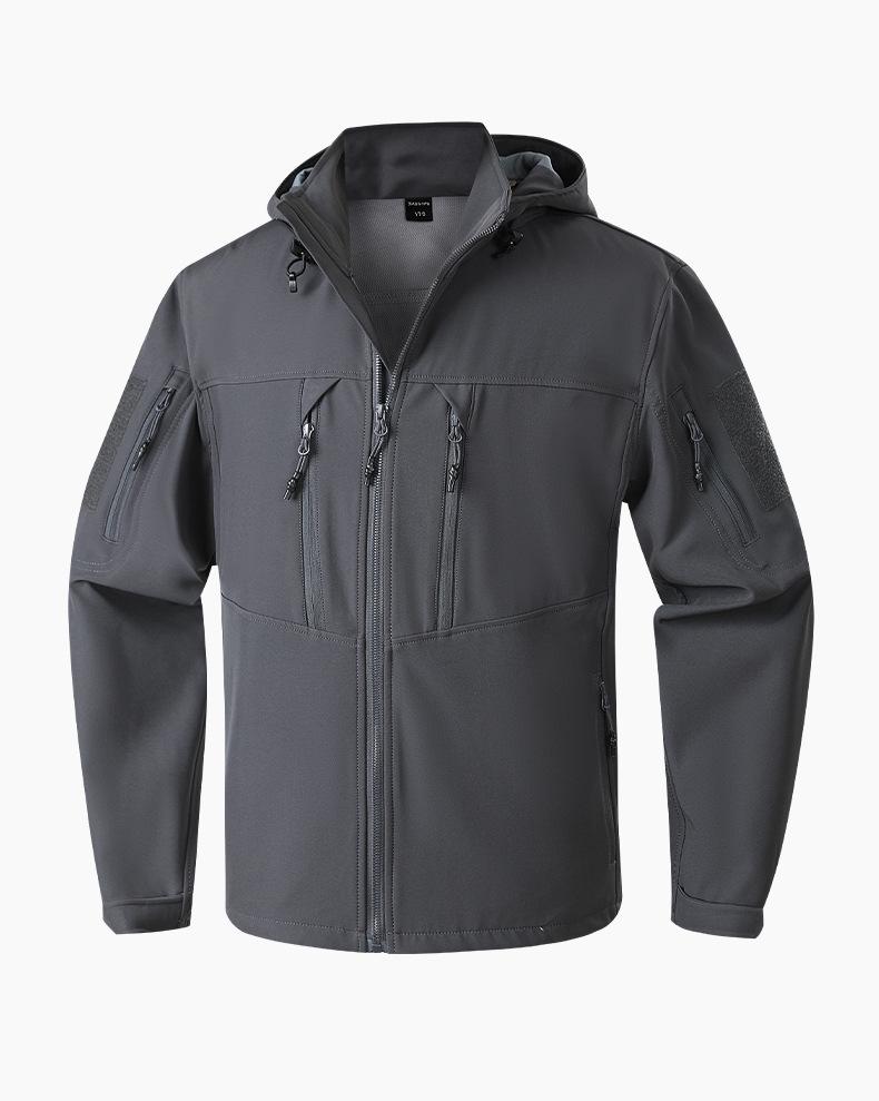 Spring & Autumn Tactical Military Fan Outdoor Multi-pocket Elastic Workwear Suit