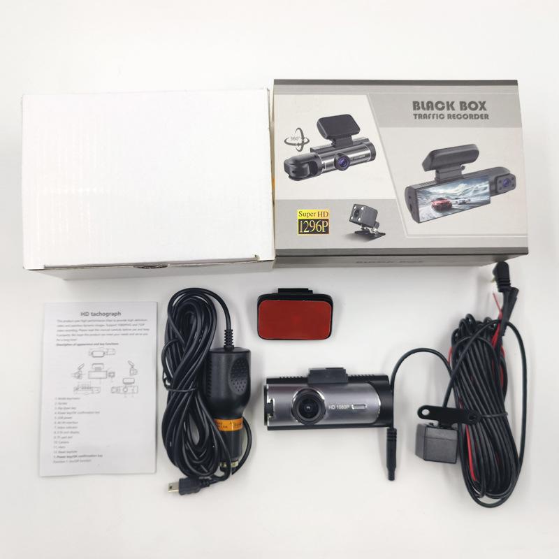 

Автомобильный видеорегистратор FHD 1080P, видеорегистратор 3 в 1, автомобильный видеорегистратор, камера заднего вида с задней линзой, ночное видение для грузовика, такси