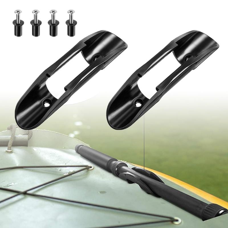 Kayaks Paddle Holder Replacements for Boats Mount Kayaks Paddle Clip Holder