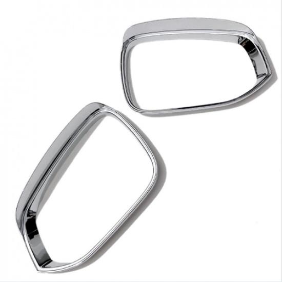 For Toyota Grand Highlander 2024 2025 Chrome Rearview Mirror Rain Eyebrow Cover