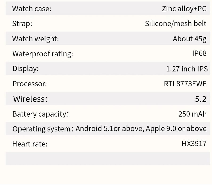 Luxury Smart Watch for Woman Health Monitoring 1.27" Bluetooth Call Custom Dial Women's Bracelet Sports Health Monitor Smartwatch Ladies Gift