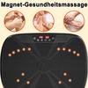 Vibration Plate Training Device, Full-Body Training Fitness Platform, Vibration Plate with Resistance Bands for Home Equipment with Speed Control