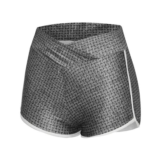 Yoga Shorts Printed Moisture Wicking Soft Women Printed Solid Color Leggings for Fitness