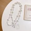 Long-style Beaded Crossbody Phone Chain Anti Loss Phone Neck Straps  Phone Case Accessories