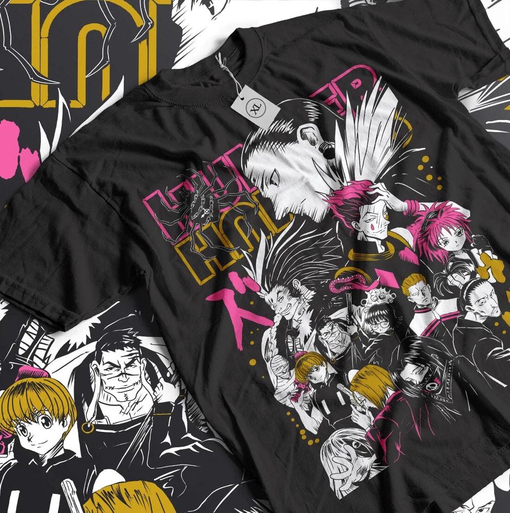 Anime Hunter X Hunter Killua Black T Shirt S