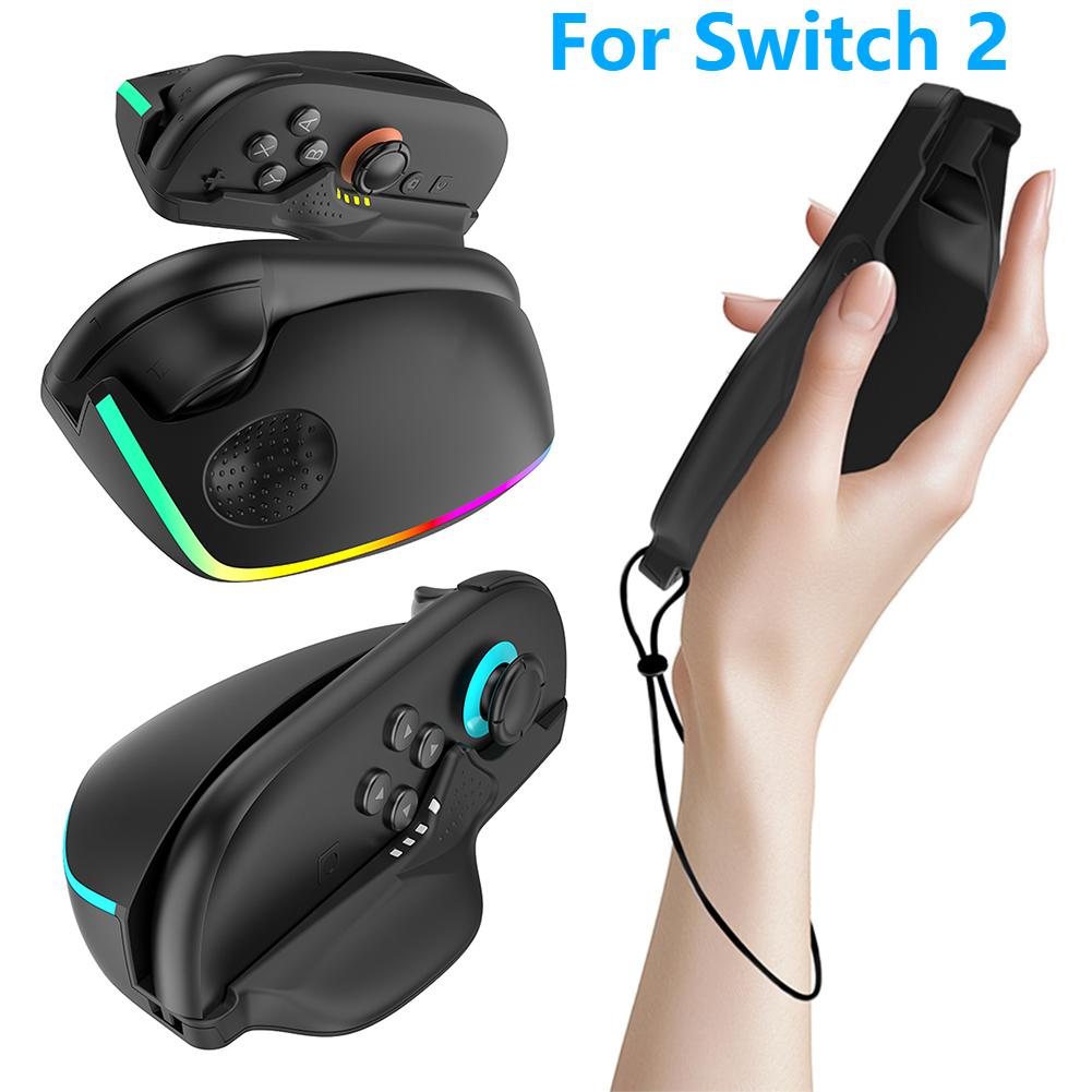 2pcs Mouse Grip Ergonomic Game Mice Desktop Mouse Mode Holder for Nintendo Switch 2 Joycon Mouse Stable Control for Shooter Game
