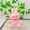 New Labubu Sitting Party Rotating Labubu Pendant Rotating Labubu Plush Vinyl Face Cute Pendant