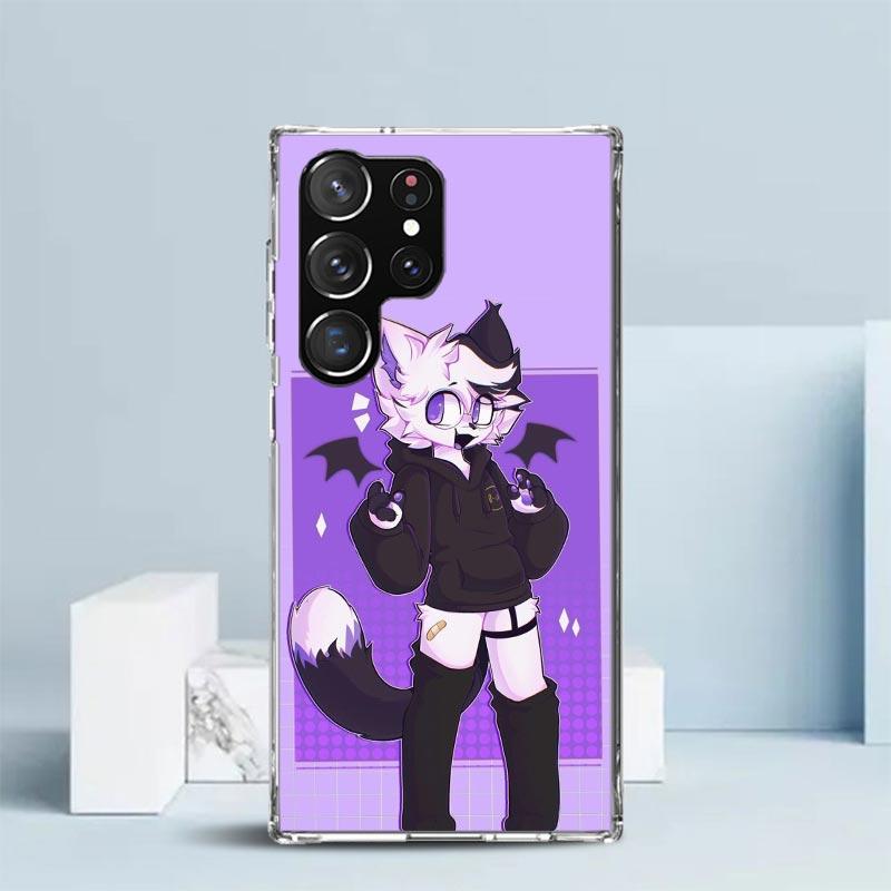 Boykisser Cat Soft Cover for Samsung Galaxy S25 Edge S26 S24 S23 Ultra Phone Case S22 S21 Plus S20 FE Print Pattern Shell Galaxy