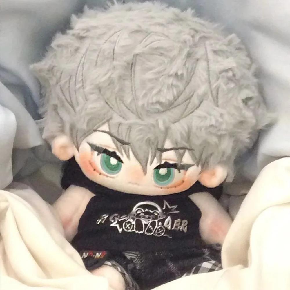 20cm Ava Anime Alien Stage Till Ivan Stuffed Plush Doll Handsome Boy BL Nude Body Cosplay Birthday Gift Send Friends