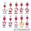 Takara Tomy Arts Sanrio Characters Twin Charm Heart Candy Strawberry Milk Flavor CandyCandy Toy [Box Set of 10]