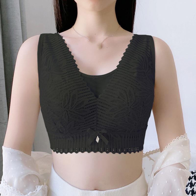 Кружевной вязаный бюстгальтер с полной чашкой — фото 9