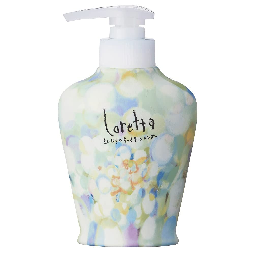 Loretta Everyday Refreshing Shampoo 300ml [Foaming, Scalp Care, Hair Care, Refreshing, Smooth, Shea Butter, Herbs, Tea Tree, Sage]