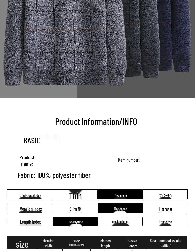 Woodpecker Dad Fleece-Lined Sweater: Warm, Thick Knit for Autumn/Winter – Ideal for Middle-Aged and Elderly, Perfect for Grandpa.