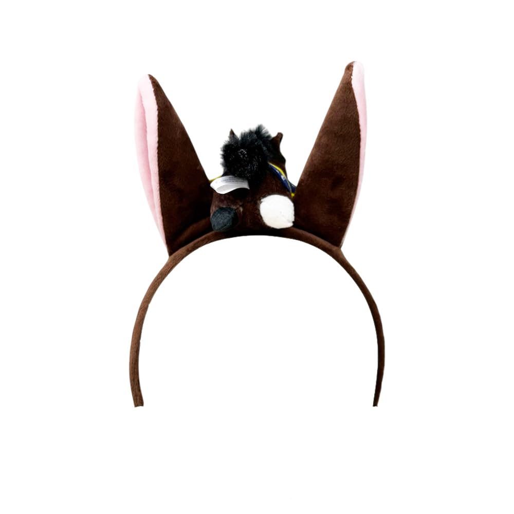 Thoroughbred Collection Mascot Headband 4 Goods Character Approx. 22cm (Kitasan Black)
