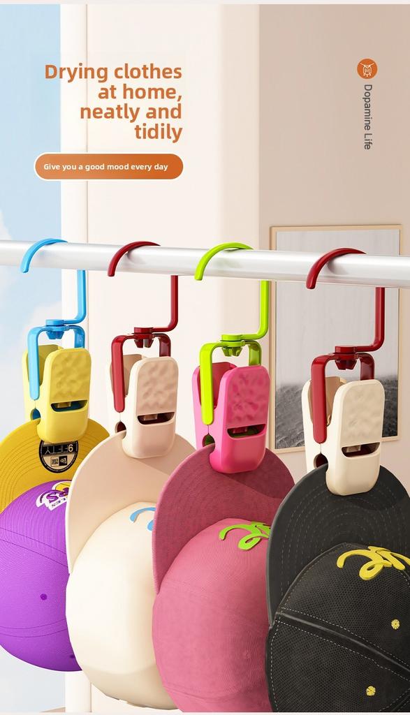 Plastic Multifunction Clothes Drying Clips With Soft Rubber For Home Use And Wind Resistance