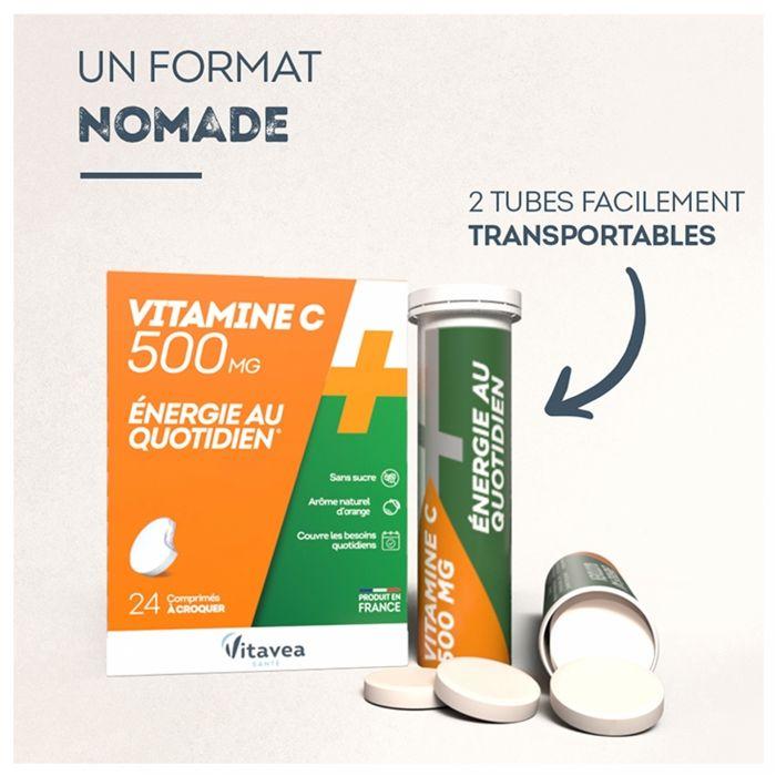 Nutrisanté Vitamine C 500mg 24 comprimés à croquer