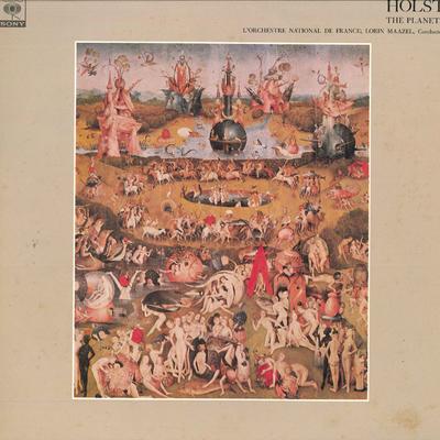 LP Record HOLST, LORCHESTRE NATIONAL DE FRANC - Planets FCCA570 CBS/Sony 1981 Japan Classical Used