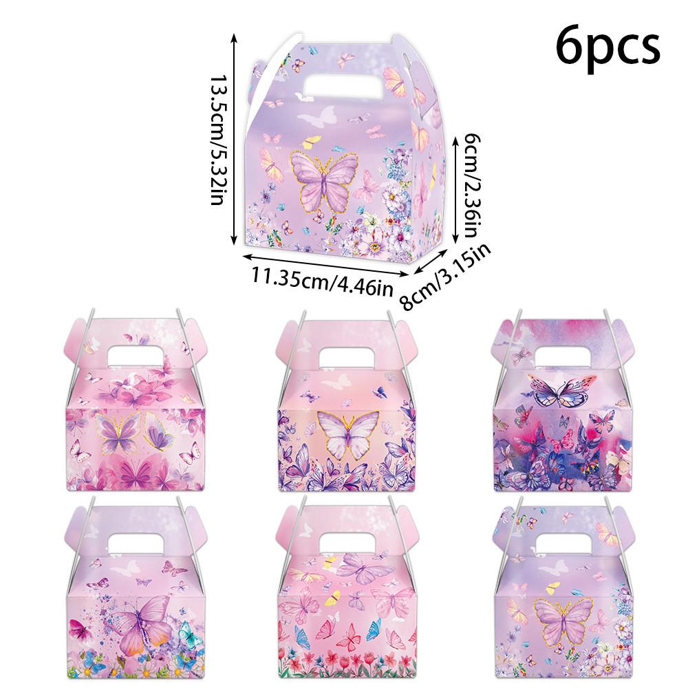 Butterfly Gift Handheld Paper Box For Party Decorations With Paper Material Ideal For Valentines Day