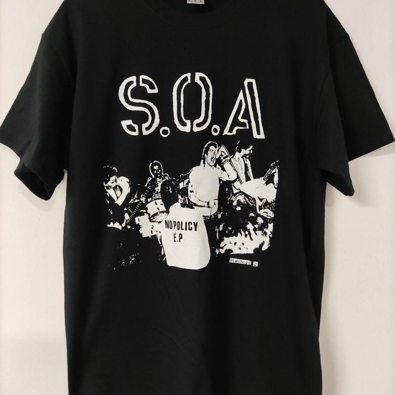 

s o a punk hardcore necros mdc dead kennedys bad brains Unisex Tee 5XL різнокольоровий